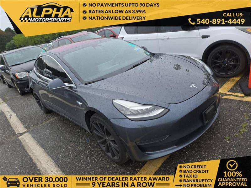 2018 Tesla Model 3 Long Range — Sedan — 68,676 mi — Fredricksburg, VA