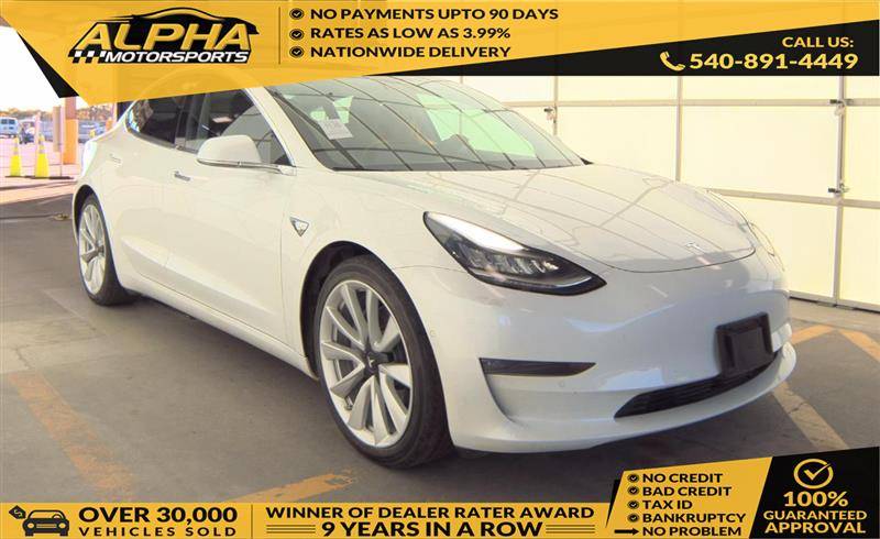 2019 Tesla Model 3 Performance — Sedan — 74,286 mi — Fredricksburg, VA