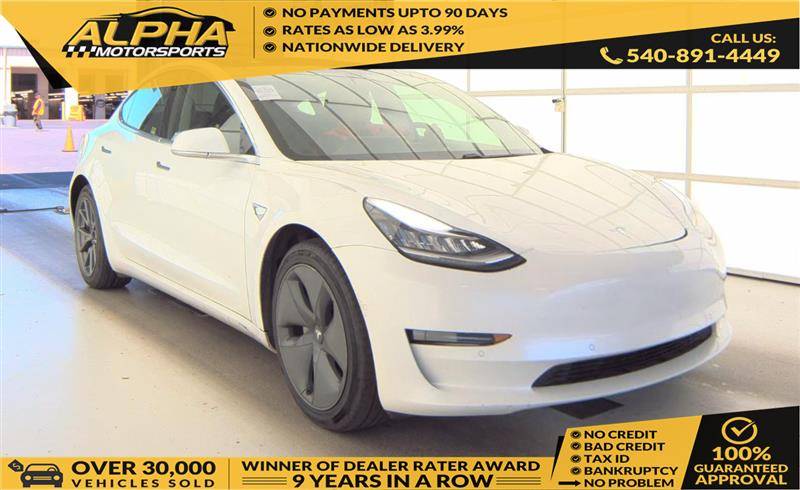 2020 Tesla Model 3 Long Range — Sedan — 102,678 mi — Fredricksburg, VA
