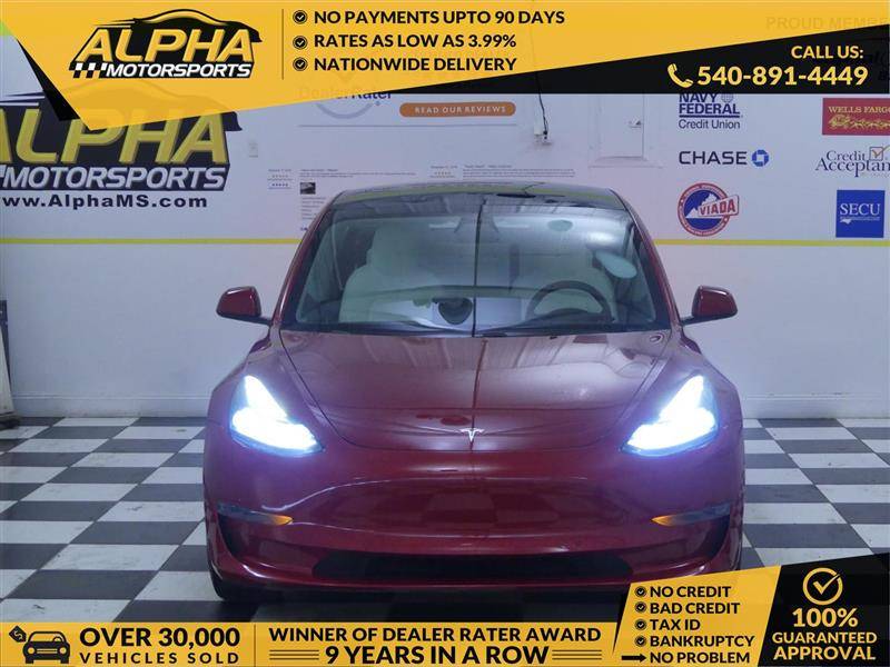 2021 Tesla Model 3 Standard Range Plus — Sedan — 44,532 mi — Fredricksburg, VA