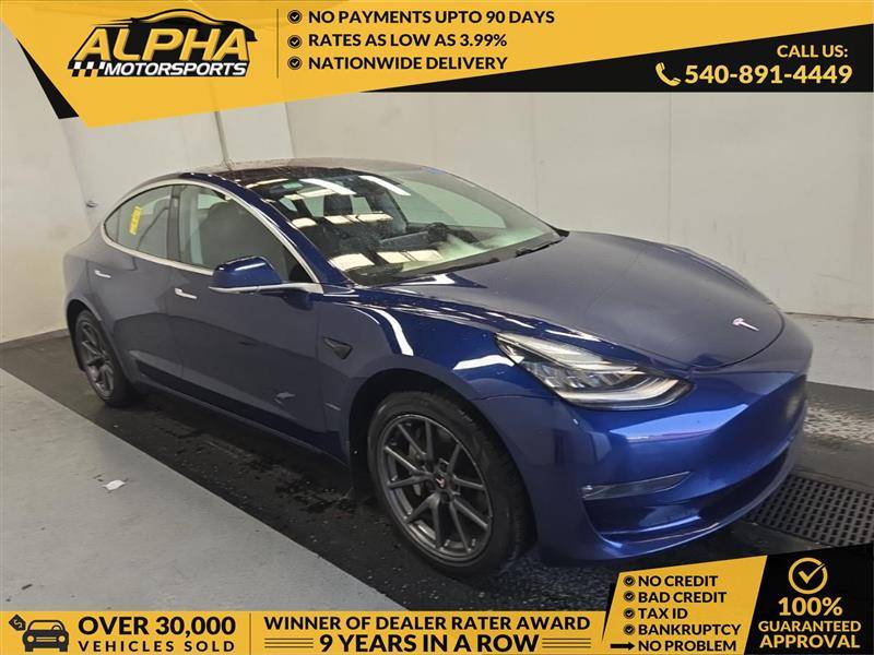 2018 Tesla Model 3 Long Range — Sedan — 102,617 mi — Fredricksburg, VA