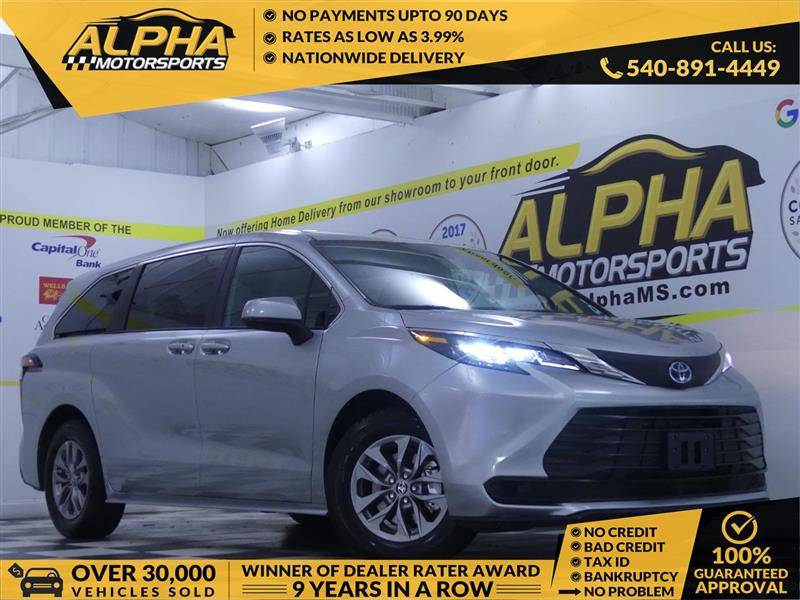 2025 Toyota Sienna LE — Minivan — 6,707 mi — Fredricksburg, VA
