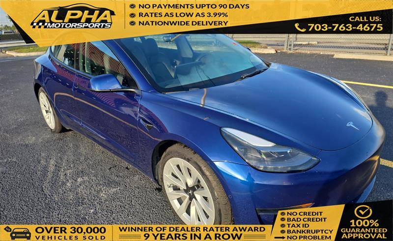 2022 Tesla Model 3 Standard Range Plus — Sedan — 19,295 mi — Fredricksburg, VA