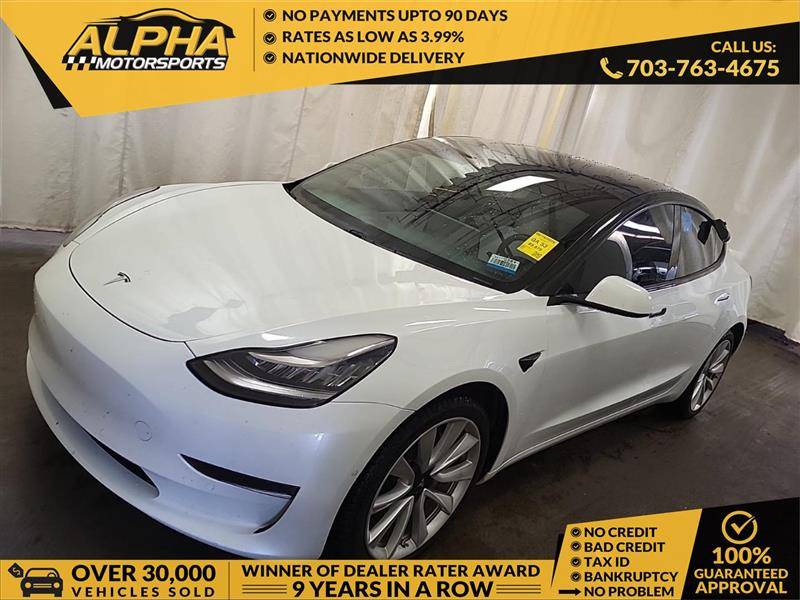 2020 Tesla Model 3 Standard Range Plus — Sedan — 89,879 mi — Fredricksburg, VA