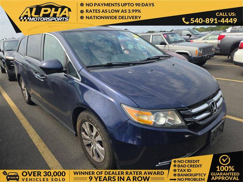 2015 Honda Odyssey EX-L — Minivan — 73,484 mi — Fredricksburg, VA