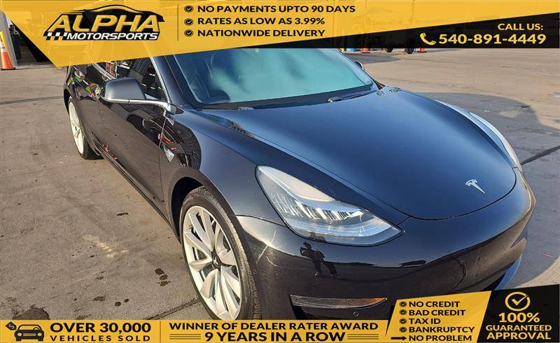 2018 Tesla Model 3 Long Range — Sedan — 71,413 mi — Fredricksburg, VA