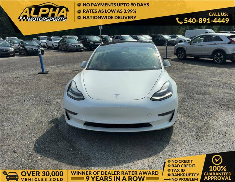 2020 Tesla Model 3 Standard Range Plus — Sedan — 88,360 mi — Fredricksburg, VA