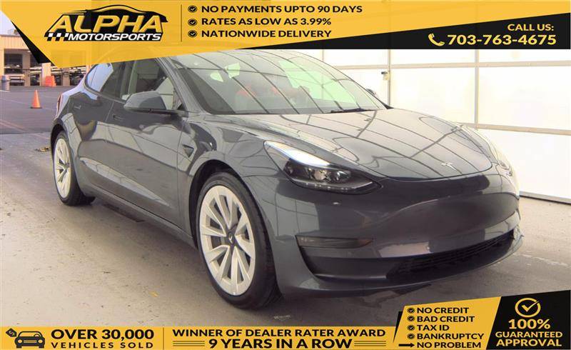 2022 Tesla Model 3 Long Range — Sedan — 35,093 mi — Fredricksburg, VA