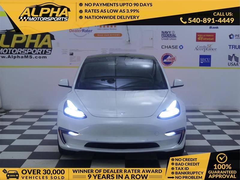 2021 Tesla Model 3 Long Range — Sedan — 44,996 mi — Fredricksburg, VA