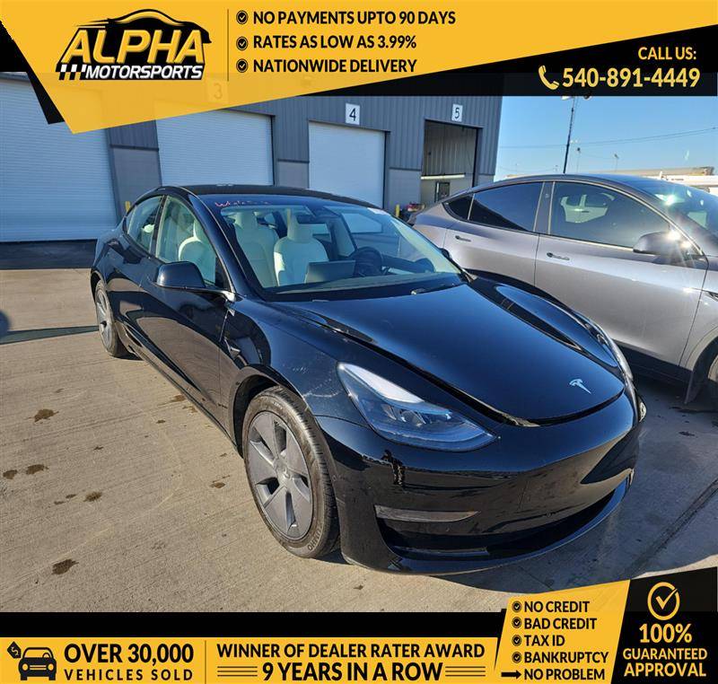 2022 Tesla Model 3 Long Range — Sedan — 31,241 mi — Fredricksburg, VA