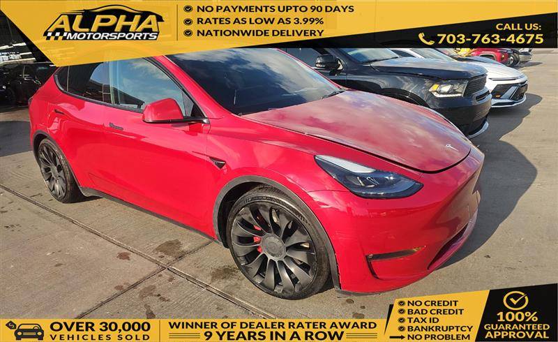 2022 Tesla Model Y Performance — SUV — 59,382 mi — Fredricksburg, VA
