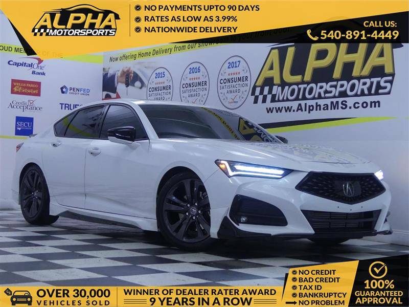 2021 Acura TLX A-Spec Package — Sedan — 38,078 mi — Fredricksburg, VA