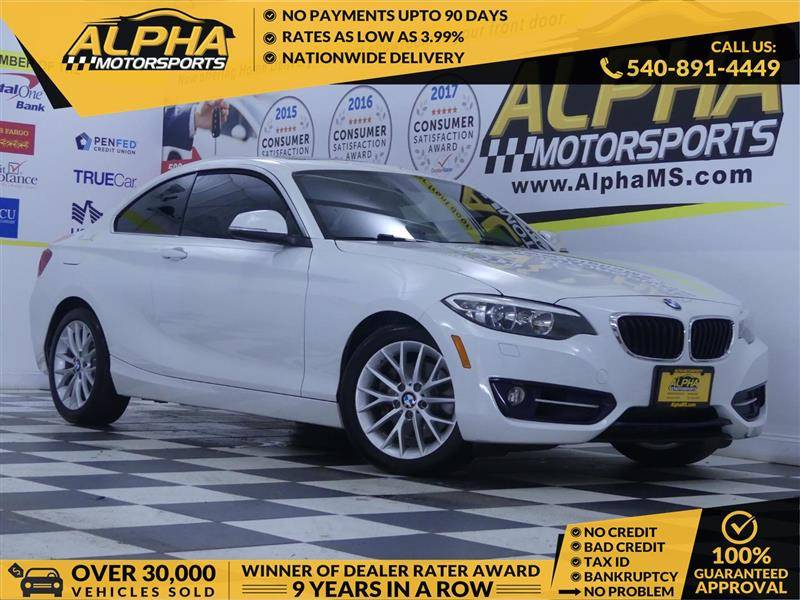 2016 BMW 2 Series 228i — Coupe — 69,073 mi — Fredricksburg, VA
