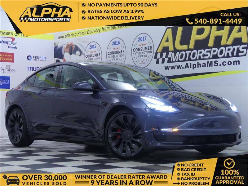 2021 Tesla Model 3 Performance — Sedan — 29,865 mi — Fredricksburg, VA