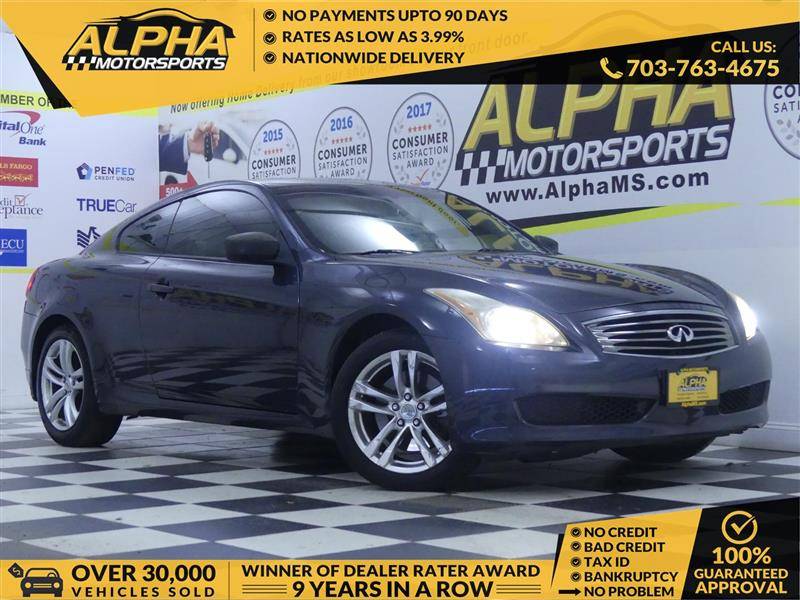 2010 INFINITI G G37x — Coupe — 179,928 mi — Fredricksburg, VA