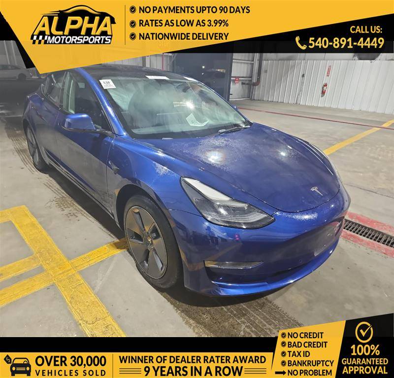 2022 Tesla Model 3 Long Range — Sedan — 26,804 mi — Fredricksburg, VA