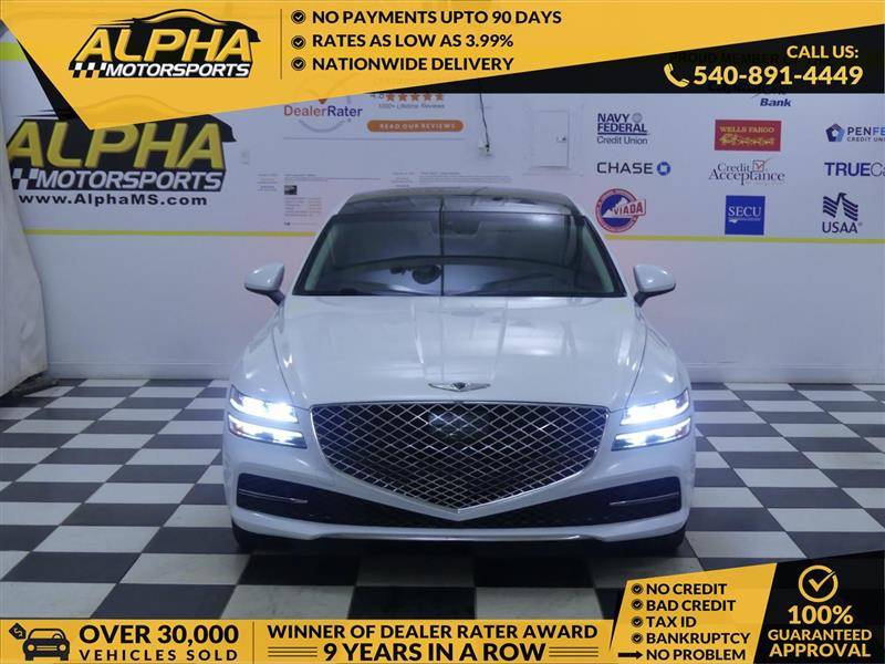 2021 Genesis G80 2.5T — Sedan — 29,353 mi — Fredricksburg, VA