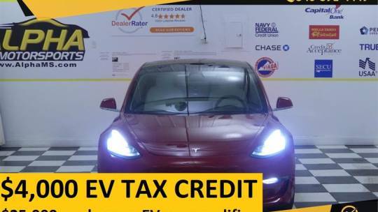 2018 Tesla Model 3 Long Range — Sedan — 47,813 mi — Fredricksburg, VA