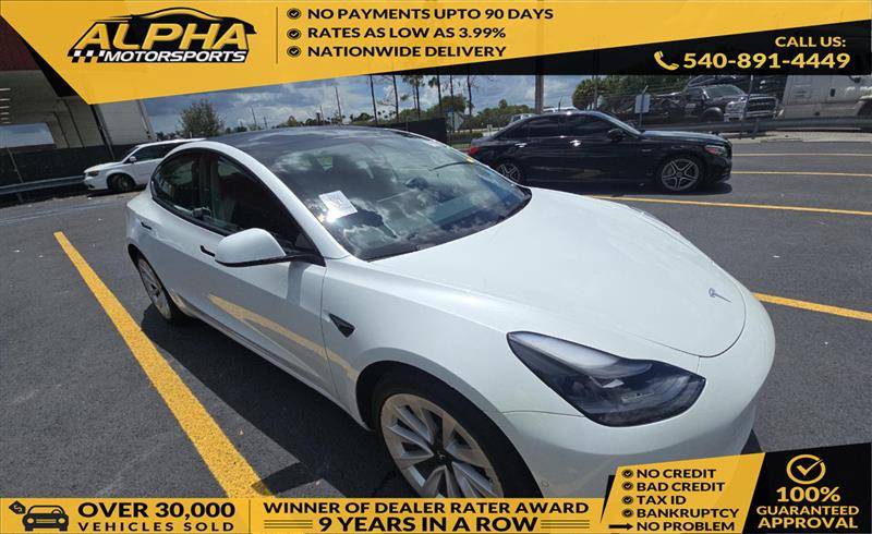 2022 Tesla Model 3 Standard Range Plus — Sedan — 18,179 mi — Fredricksburg, VA