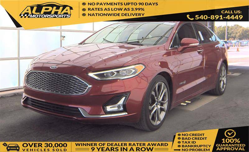 2019 Ford Fusion Hybrid Titanium — Sedan — 93,026 mi — Fredricksburg, VA