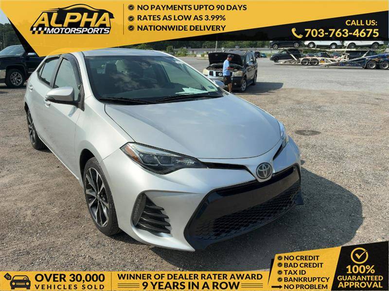 2017 Toyota Corolla SE — Sedan — 48,125 mi — Fredricksburg, VA