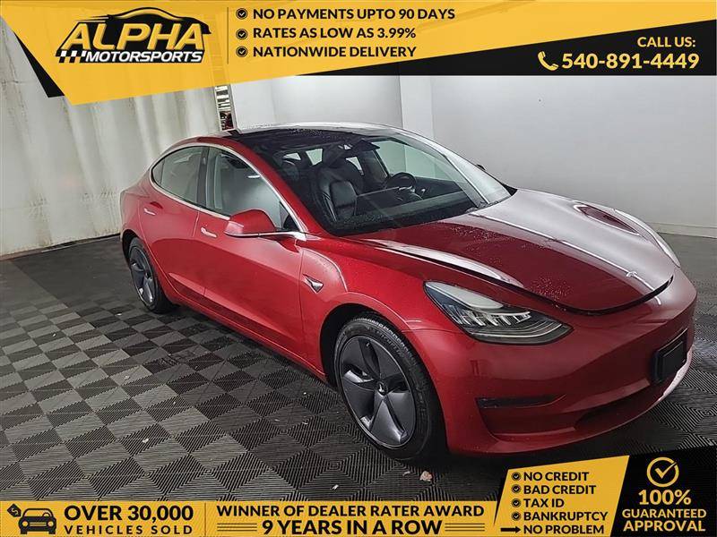 2018 Tesla Model 3 Long Range — Sedan — 74,184 mi — Fredricksburg, VA