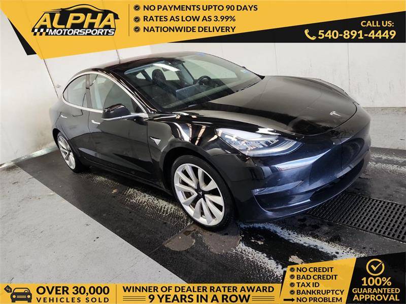 2018 Tesla Model 3 Long Range — Sedan — 83,272 mi — Fredricksburg, VA