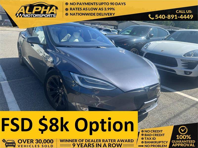 2020 Tesla Model S Long Range Plus — Hatchback — 74,498 mi — Fredricksburg, VA