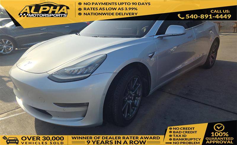 2018 Tesla Model 3 Long Range — Sedan — 128,713 mi — Fredricksburg, VA