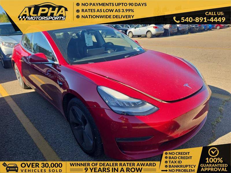 2018 Tesla Model 3 Long Range — Sedan — 118,408 mi — Fredricksburg, VA