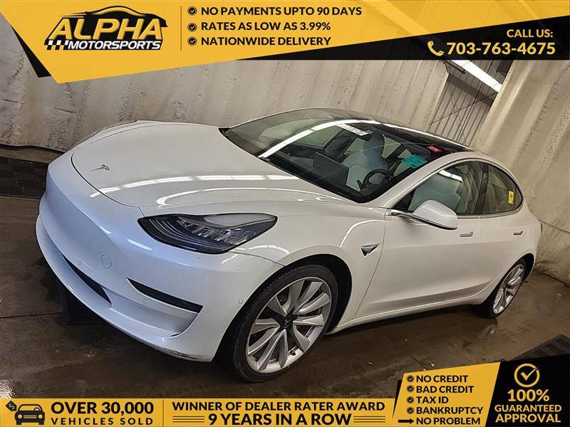 2020 Tesla Model 3 Long Range — Sedan — 69,857 mi — Fredricksburg, VA