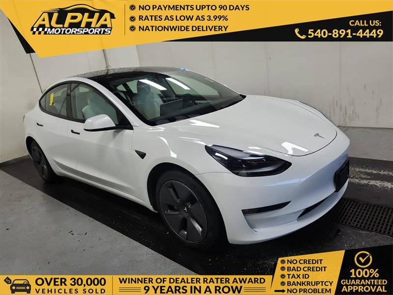 2022 Tesla Model 3 Long Range — Sedan — 43,811 mi — Fredricksburg, VA