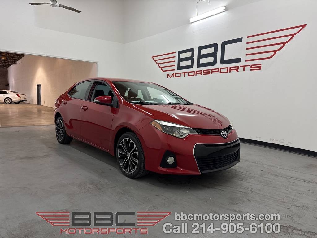 2015 Toyota Corolla S Plus — Sedan — 102,989 mi — Dallas, TX