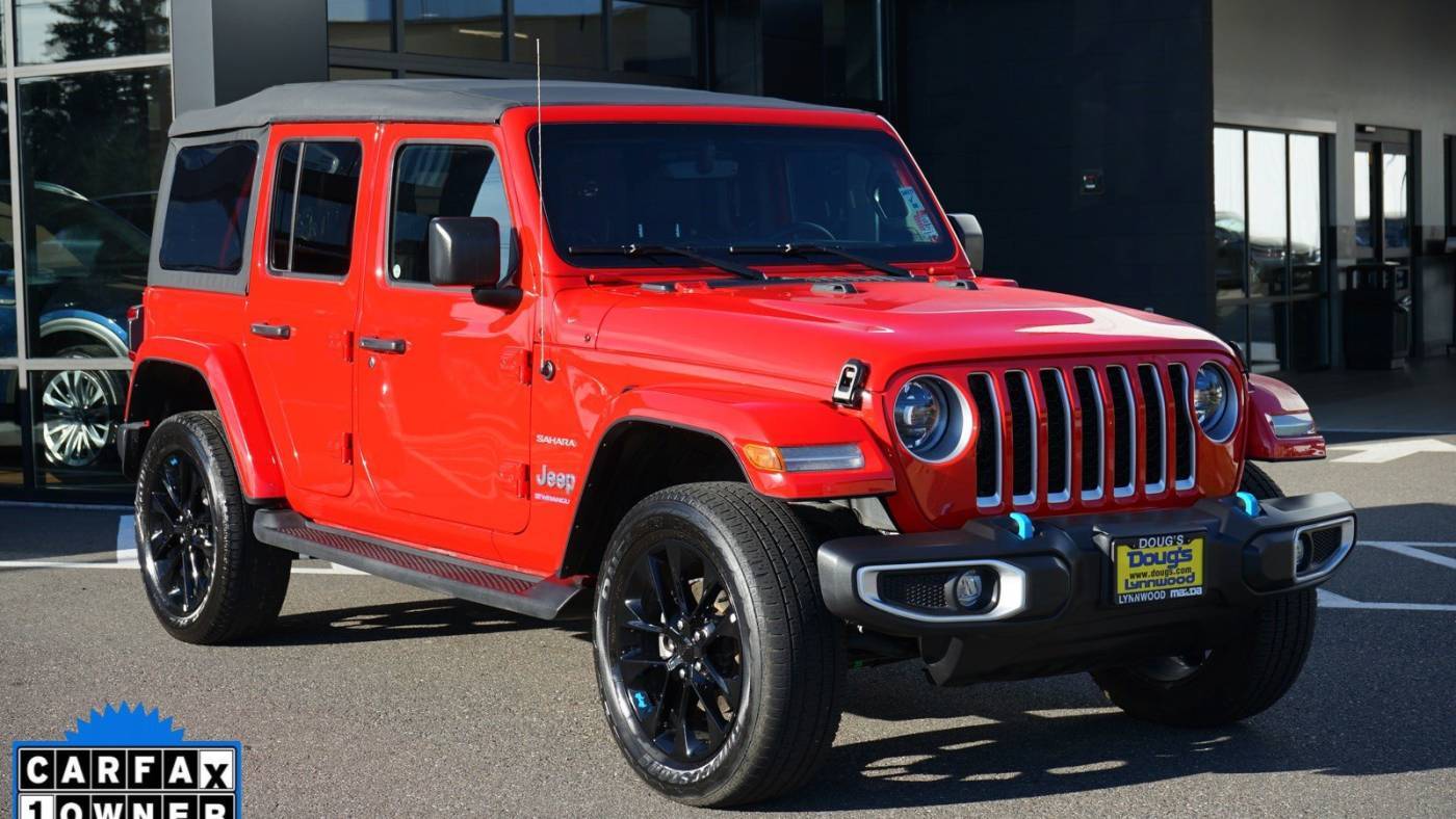 2023 Jeep Wrangler Sahara 4xe — SUV — 41,763 mi — Edmonds, WA