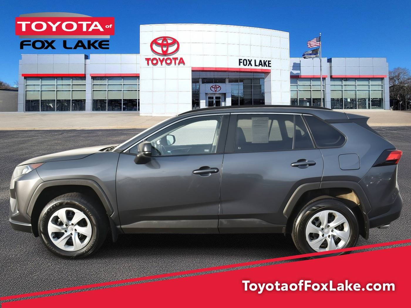 2021 Toyota RAV4 LE — SUV — 72,809 mi — Fox Lake, IL