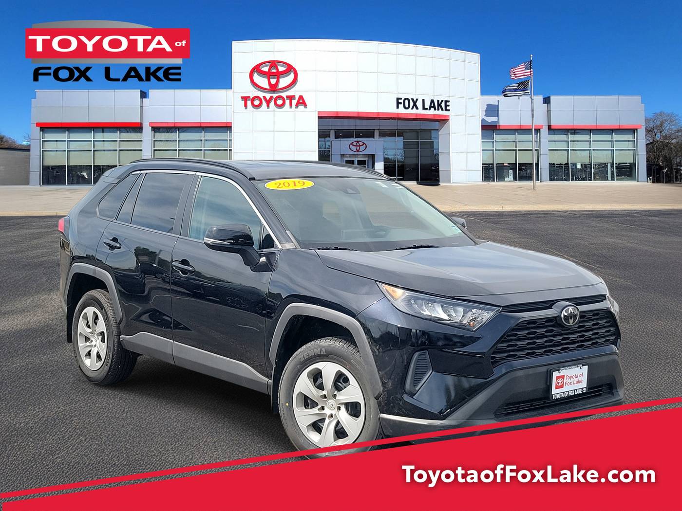 2019 Toyota RAV4 LE — SUV — 48,914 mi — Fox Lake, IL