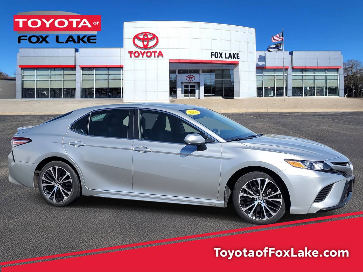 2018 Toyota Camry SE — Sedan — 48,000 mi — Fox Lake, IL