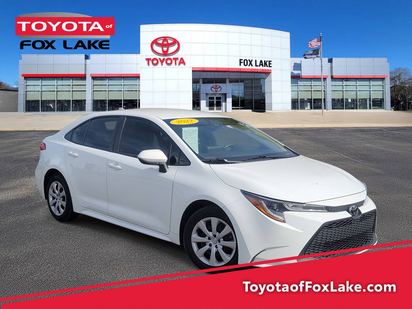 2022 Toyota Corolla LE — Sedan — 67,370 mi — Fox Lake, IL