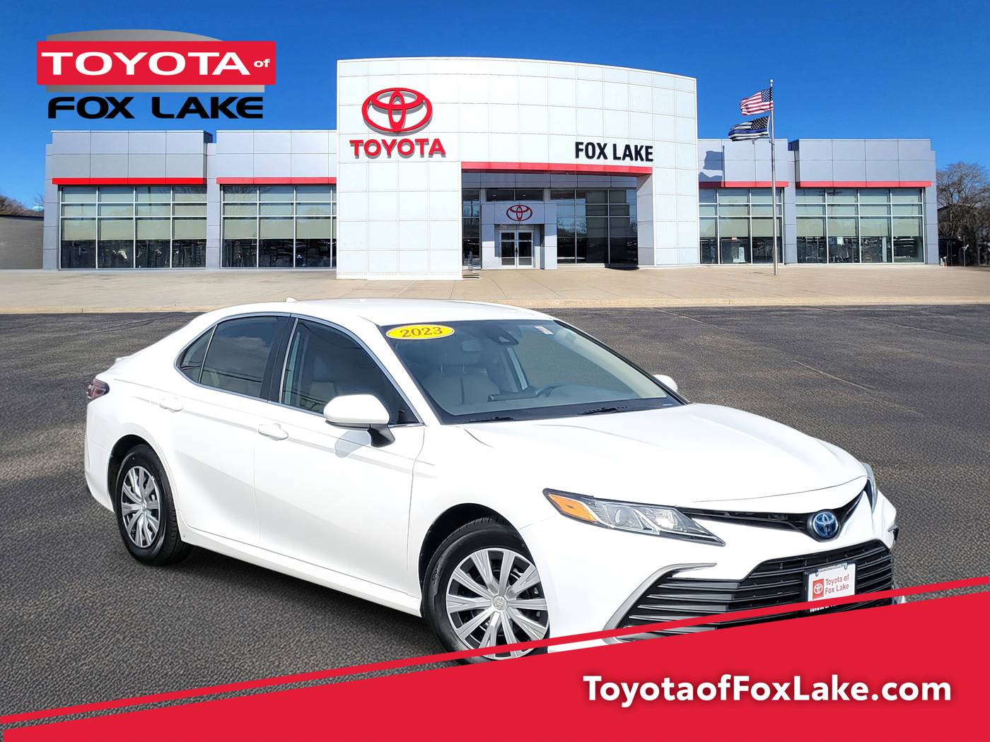 2023 Toyota Camry Hybrid LE — Sedan — 50,332 mi — Fox Lake, IL