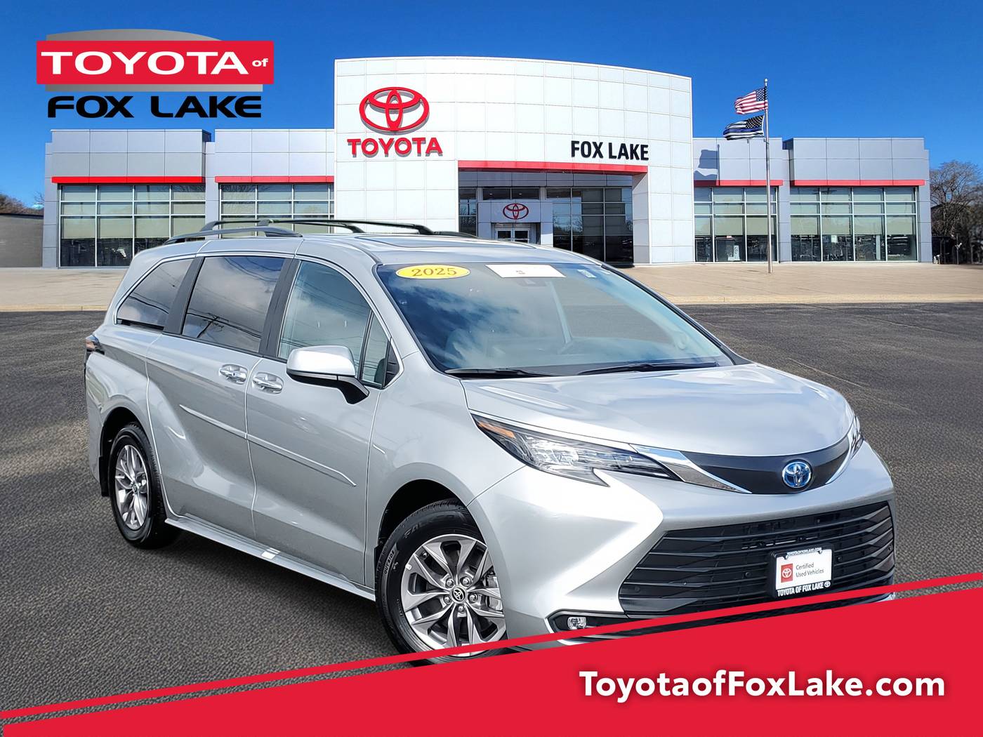 2025 Toyota Sienna XLE — Minivan — 6,260 mi — Fox Lake, IL
