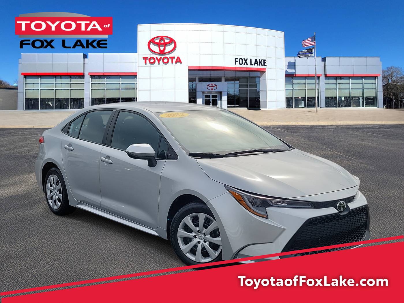 2022 Toyota Corolla LE — Sedan — 58,814 mi — Fox Lake, IL