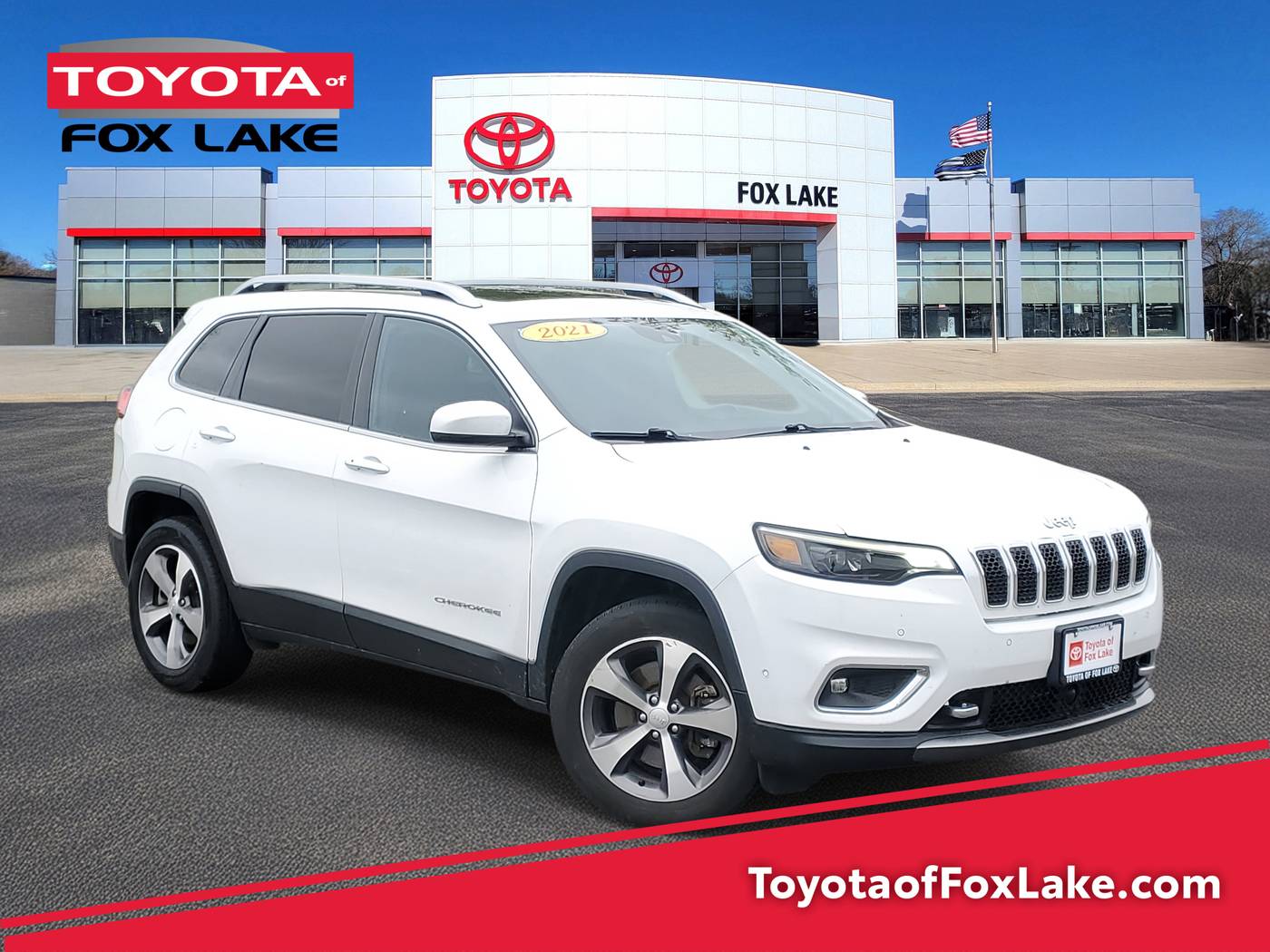2021 Jeep Cherokee Limited — SUV — 70,451 mi — Fox Lake, IL