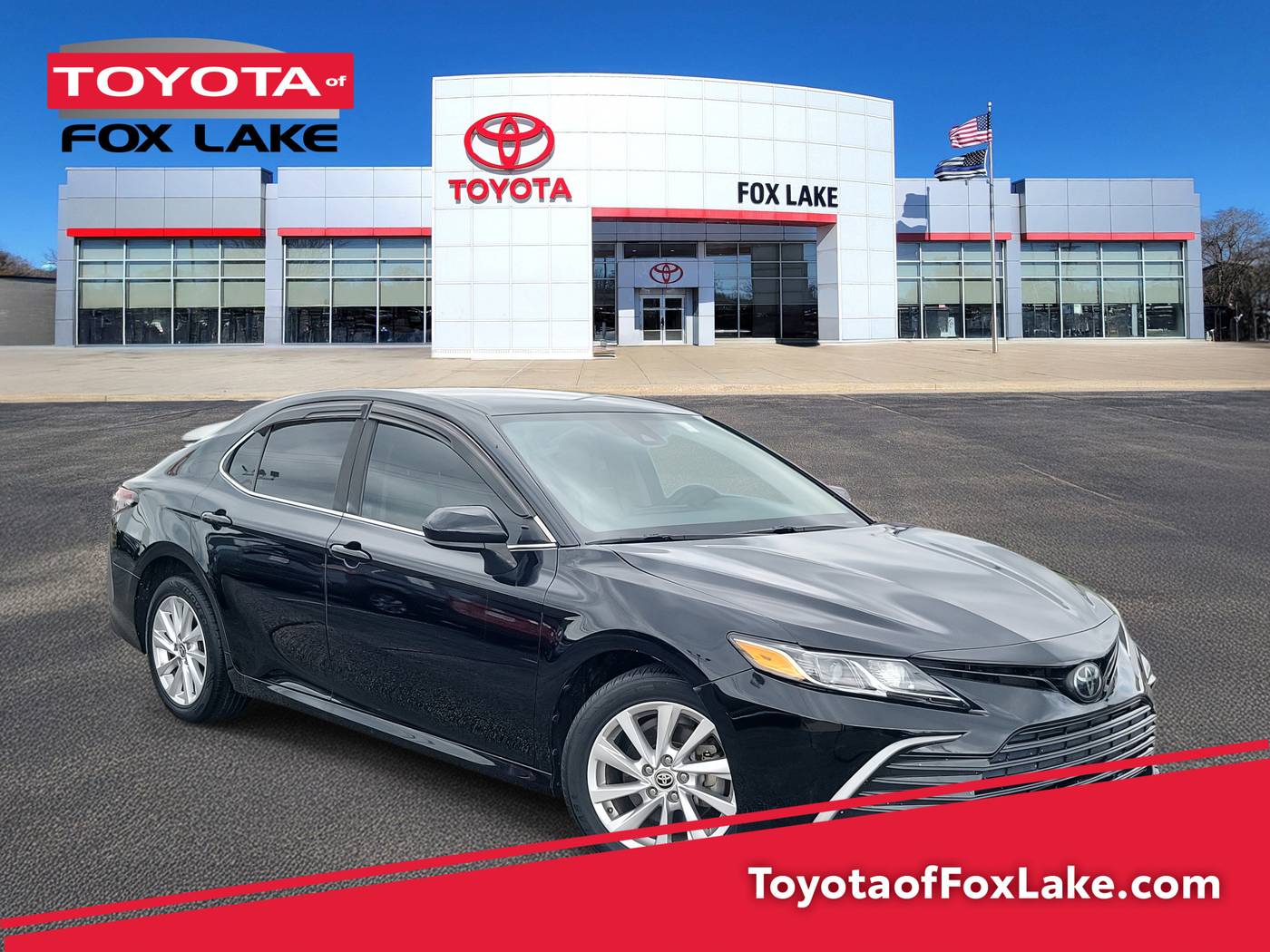 2021 Toyota Camry LE — Sedan — 42,555 mi — Fox Lake, IL