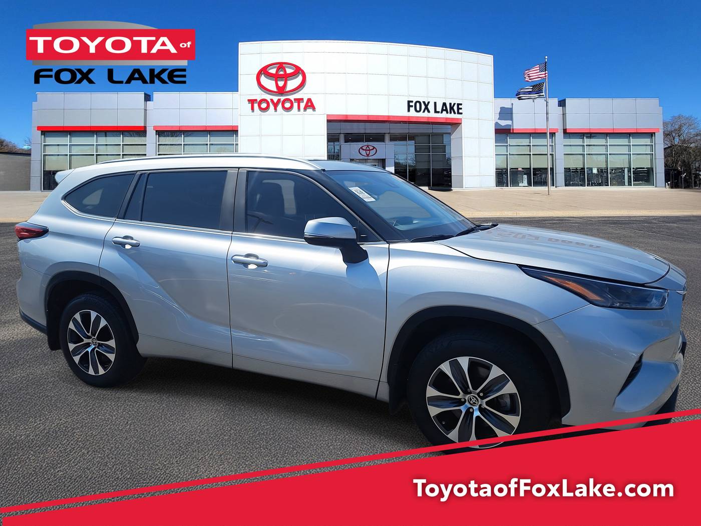 2023 Toyota Highlander XLE — SUV — 16,562 mi — Fox Lake, IL