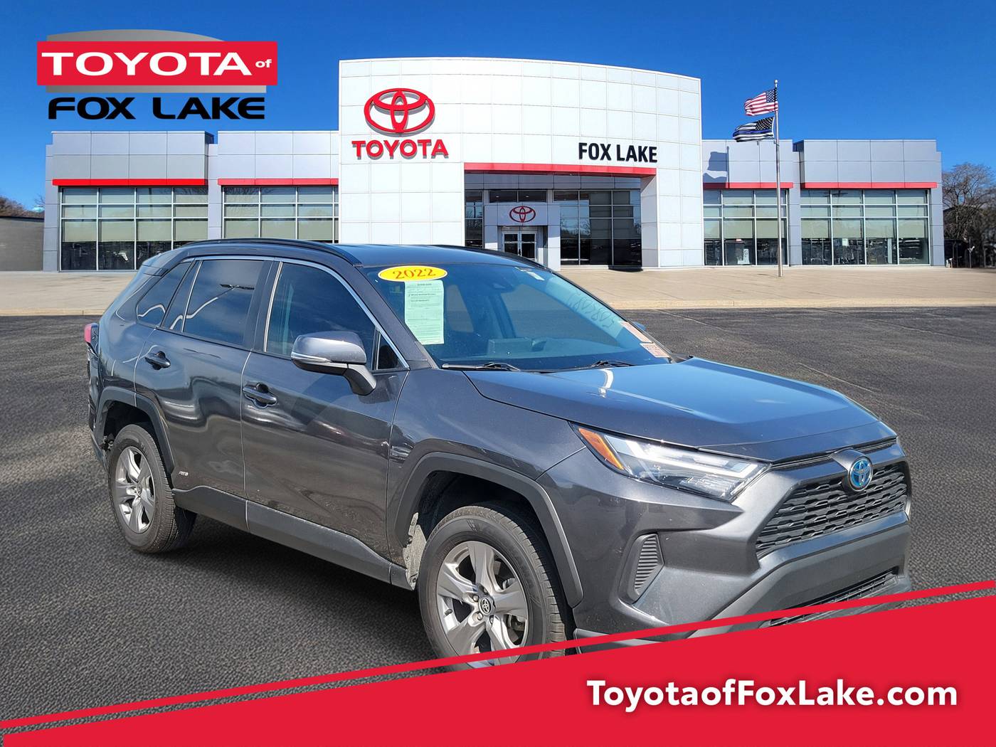 2022 Toyota RAV4 Hybrid XLE — SUV — 52,200 mi — Fox Lake, IL