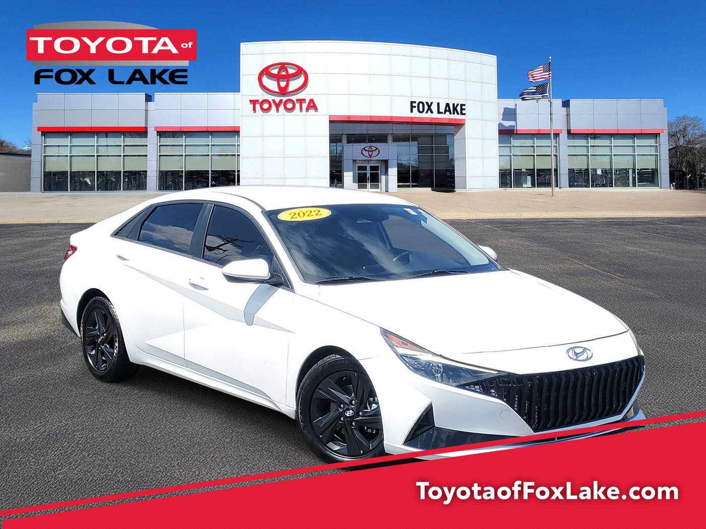 2022 Hyundai Elantra SEL — Sedan — 76,193 mi — Fox Lake, IL