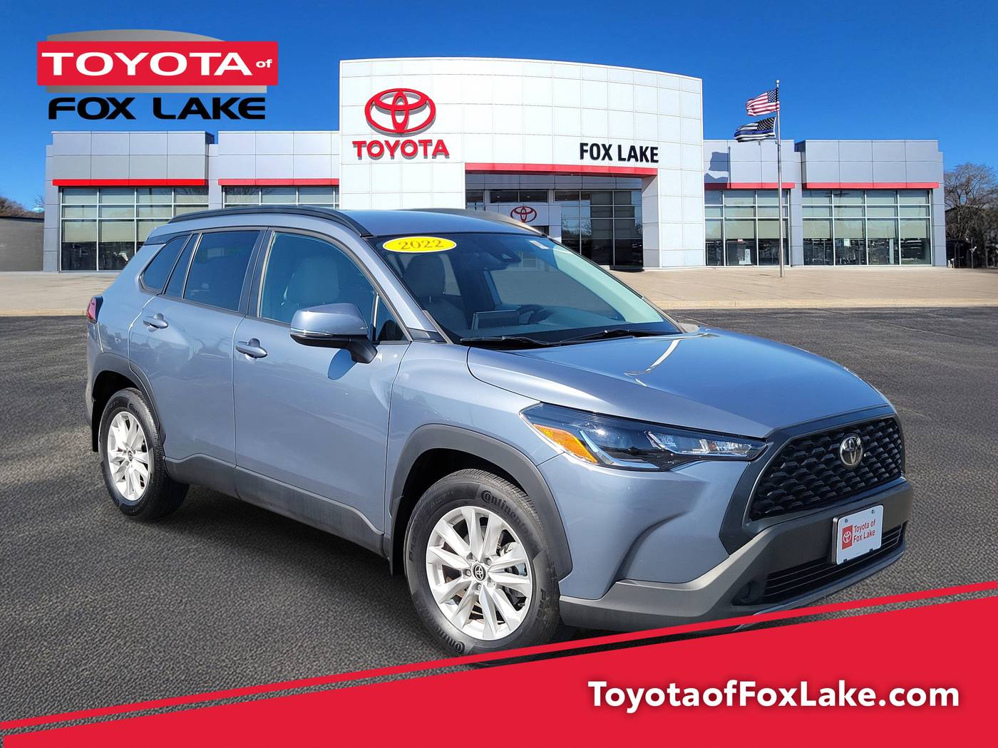 2022 Toyota Corolla Cross LE — SUV — 20,444 mi — Fox Lake, IL