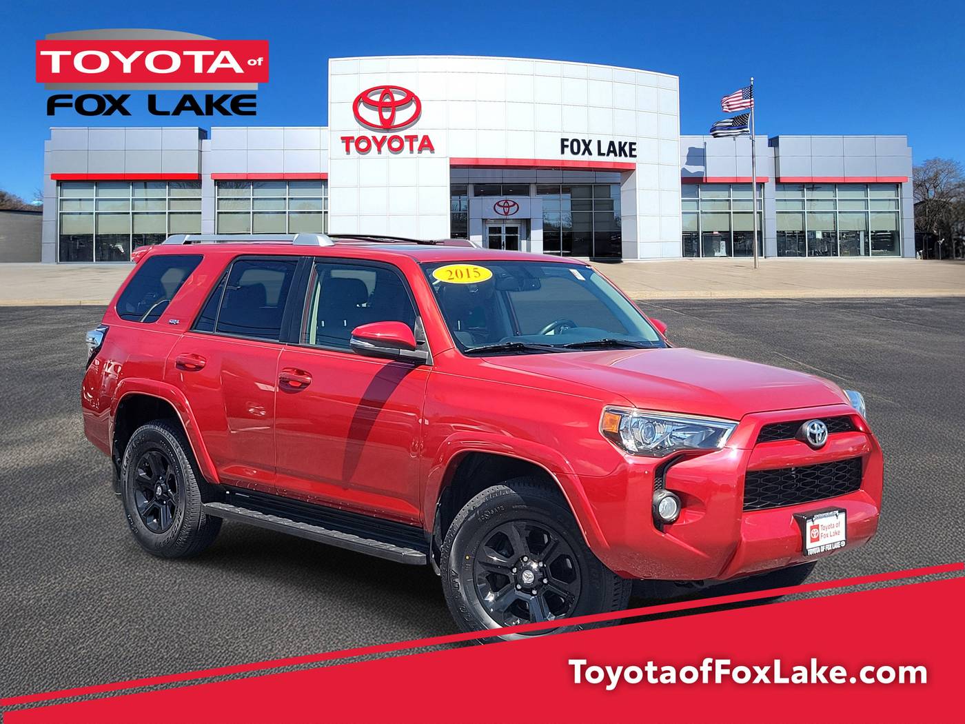 2015 Toyota 4Runner SR5 Premium — SUV — 127,392 mi — Fox Lake, IL