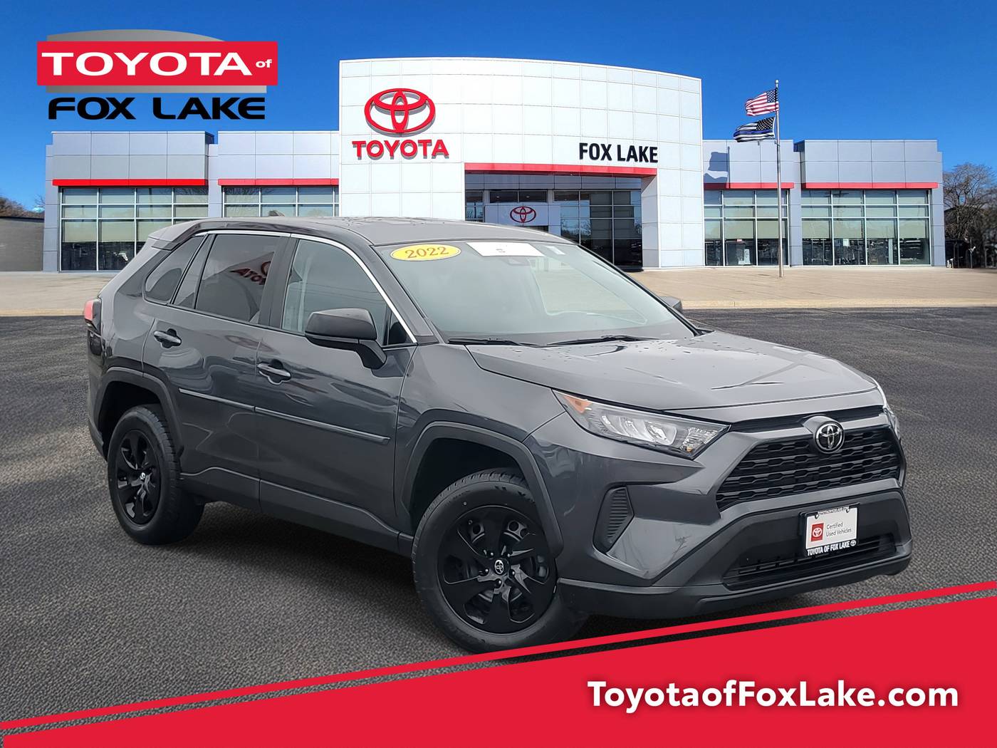 2022 Toyota RAV4 LE — SUV — 56,164 mi — Fox Lake, IL