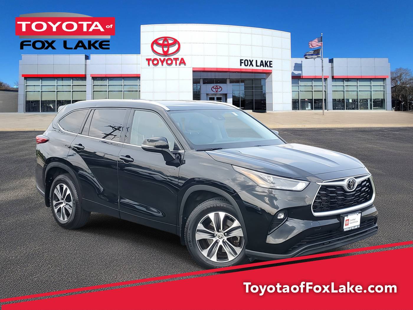 2022 Toyota Highlander XLE — SUV — 61,384 mi — Fox Lake, IL